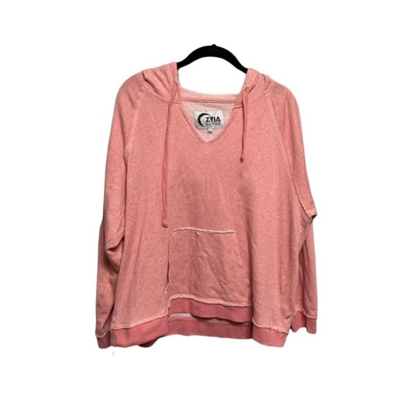 Zyia Active Pink Beach Hoodie - Picture 3 of 10